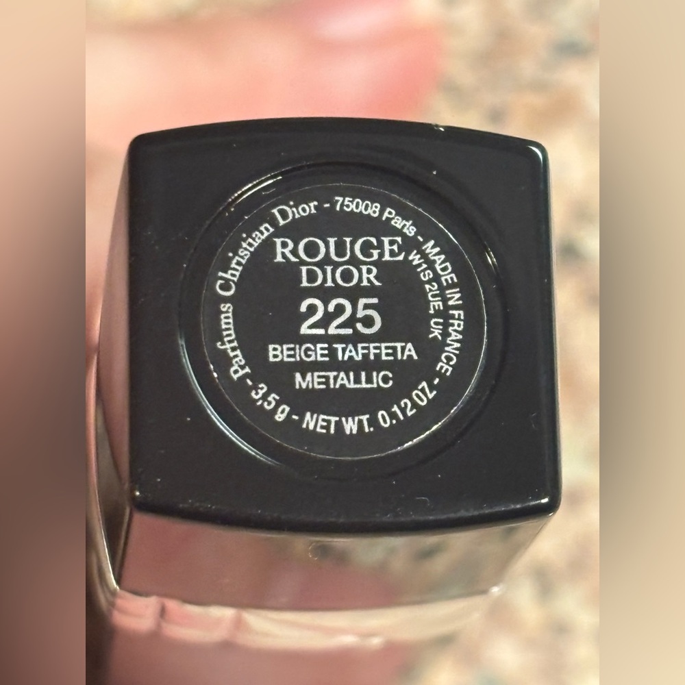 Christian Dior Rouge Lipstick Satin 080 Red Smile & 225 Beige Taffeta Metallic - Picture 13 of 16
